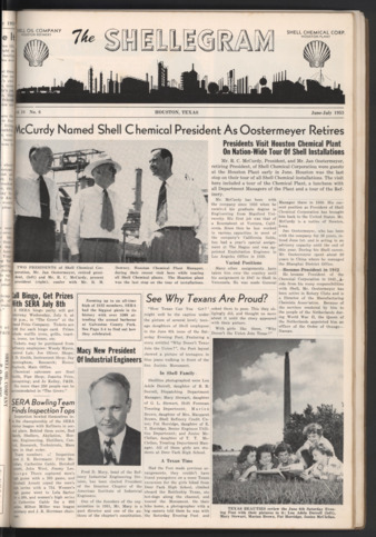 The Shellegram, Vol. 18, No. 6, June-July 1953