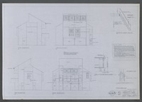 Williams Beach House plans, Sheet 3