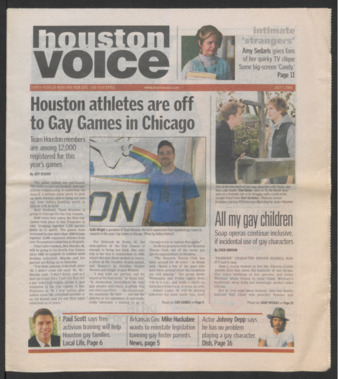 Houston Voice, July 7, 2006