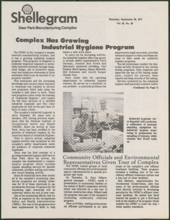 Shellegram, Vol. 42, No. 36, September 29, 1977