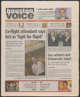 Houston Voice, July 9, 2004