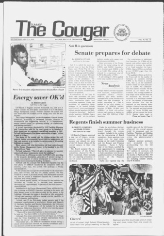 The Summer Cougar. Vol. 45, No. 144, July 11, 1979.