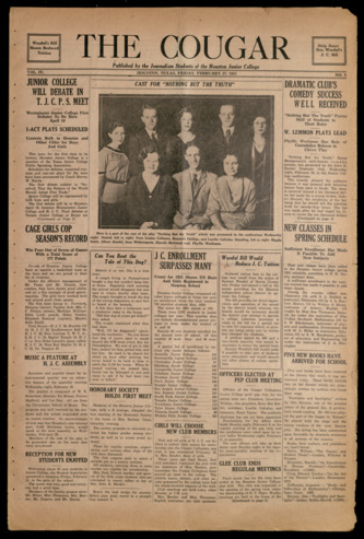 The Cougar, Vol. 4, No. 8, February 27, 1931