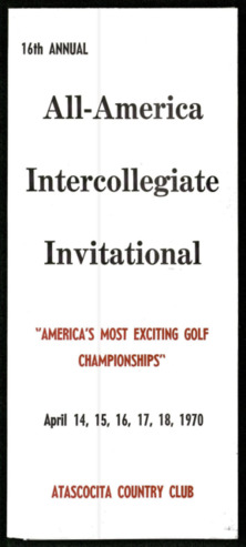 16th Annual All-America Intercollegiate Invitational