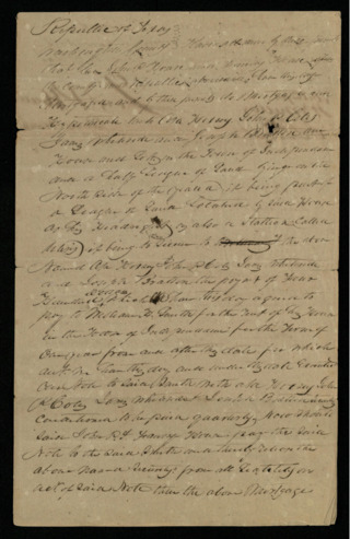 Mortgage to Ava Housey