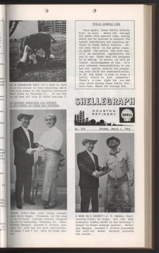 Shellegraph, No. 278, March 1, 1968