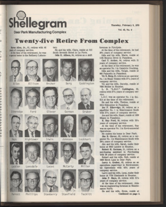 Shellegram, Vol. 43, No. 6, February 9, 1978