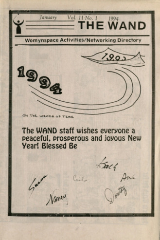 The Wand, Vol. 11, No. 1, January 1994