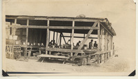 Mess hall at Stone & Webster Engineering camp at Virginia Point