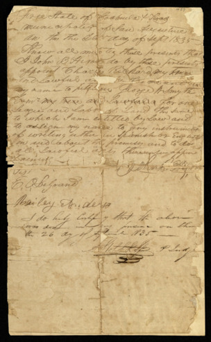 Appointment of Charles Richard as attorney of Edwin LeGrand.