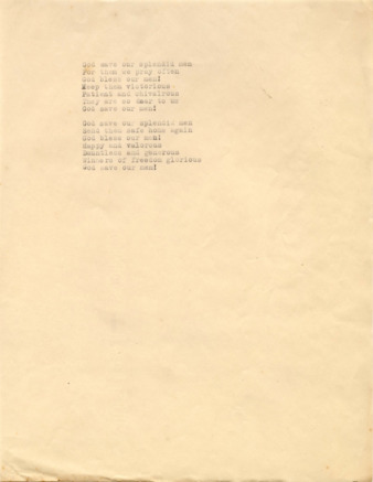 God save our splendid men...