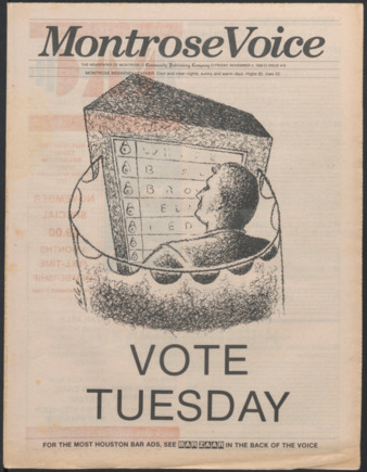 Montrose Voice, No. 419, November 4, 1988