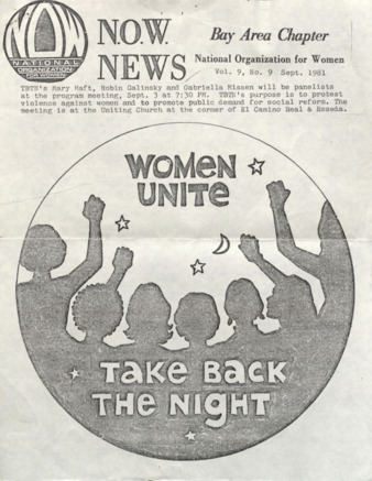 NOW News Bay Area Chapter, Vol. 9, No. 9, September 1981