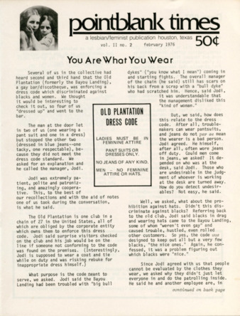 Pointblank Times, Vol. 2, No. 2, February 1976