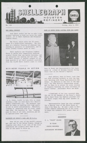 Shellegraph, No. 139, July 2, 1965