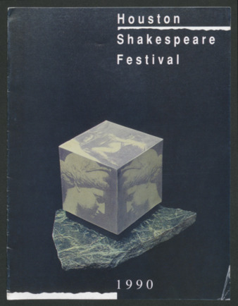 Houston Shakespeare Festival, 1990, Sixteenth Season program