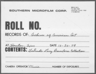 Drafts & proposals by Gertrude Lisette Levy Barnstone