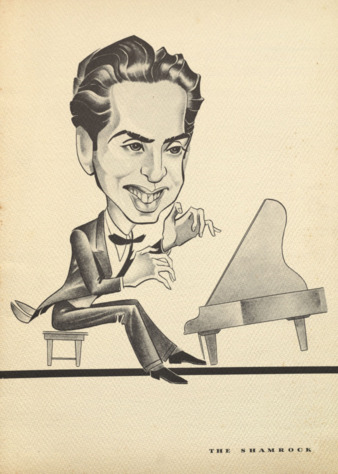 The Shamrock Hotel menu, April 25, 1949