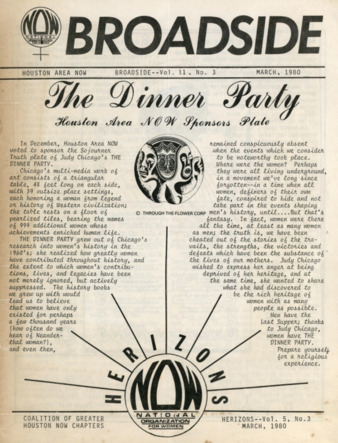 Broadside-Herizons Coalition, March 1980