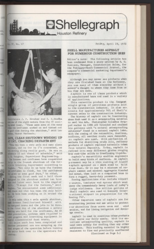 Shellegram, Vol. 37, No. 17, April 28, 1972