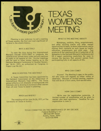 Texas Women's Meeting
