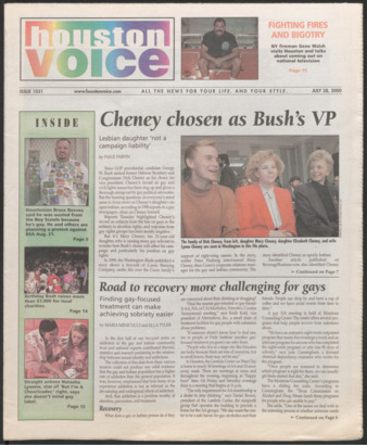 Houston Voice, No. 1031, July 28, 2000