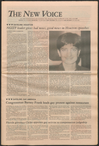 The New Voice, No. 587, January 24-30, 1992