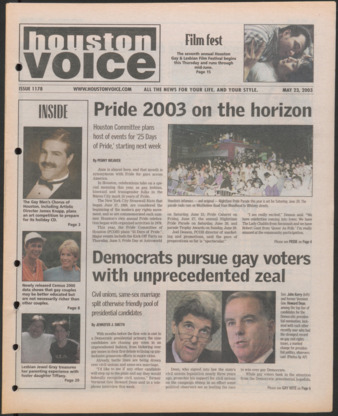 Houston Voice, No. 1178, May 23, 2003