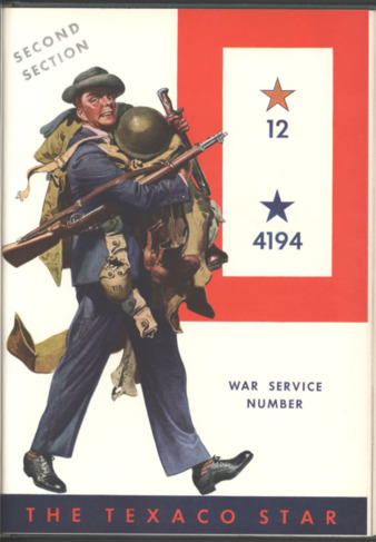The Texaco Star, Vol. 29, No. 4, 1943, Second Section, War Service Number