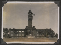 Administration building at Great Lakes Training Station
