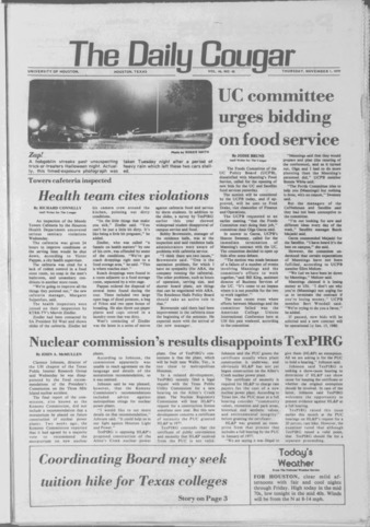 The Daily Cougar. Vol. 46, No. 48, November 1, 1979.