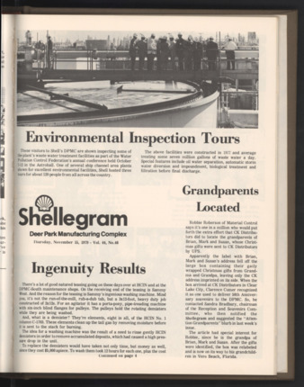 Shellegram, Vol. 44, No. 46, November 15, 1979