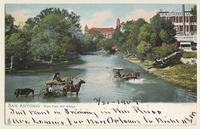 San Antonio River from Mill Bridge