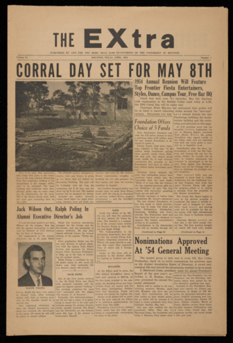 The EXtra, Volume 6, Number 1, April 1954