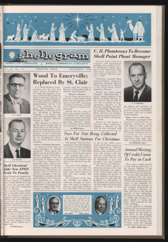 Shellegram, Vol. 25, No. 12, December 1960