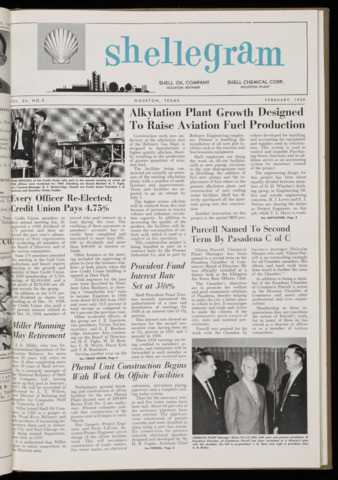Shellegram, Vol. 24, No. 2, February 1959
