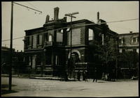Madero’s father’s house, annihilated by bombardment