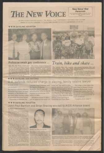 The New Voice, No. 570, September 27 - October 3, 1991