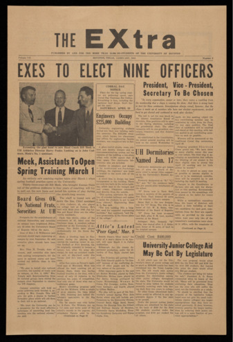 The EXtra, Volume VII, Number 2, February 1955