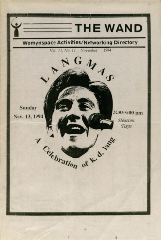 The Wand, Vol. 11, No. 11, November 1994