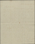 Letter from Mary Jones to Cromwell Anson Jones, 1875 September 27