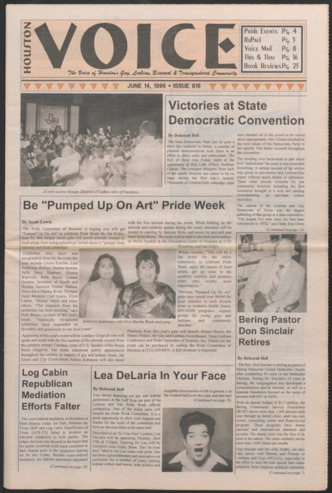 Houston Voice, No. 816, June 14, 1996