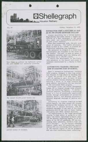 Shellegraph, No. 47, December 17, 1971