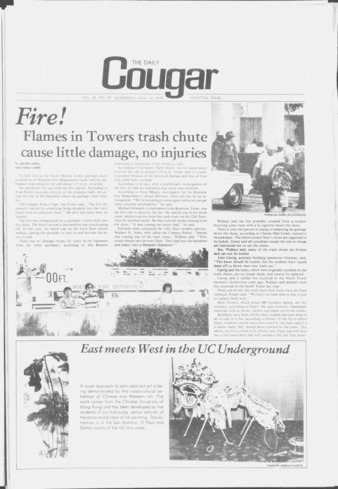 The Daily Cougar. Vol. 45, No. 58, November 15, 1978.