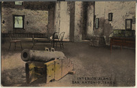 Interior Alamo, San Antonio, Texas