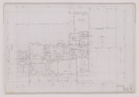 Job 67-38, Residence at Hunters Grove, Sheet 2: First floor plan