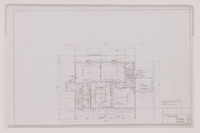 Job 67-46, Unidentified residence, Sheet 3: Second floor plan