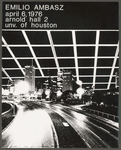 Emilio Ambasz Lecture Poster