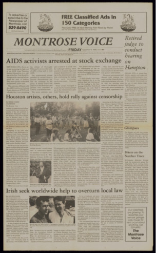 Montrose Voice, No. 464, September 15, 1989