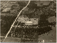 Aerial view of the site for the University of Houston